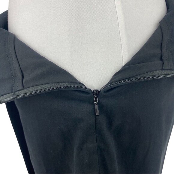 Magaschoni Collection Women's‎ NWT Black Old Money Wrap Pencil Skirt 8/W30 - Picture 7 of 9